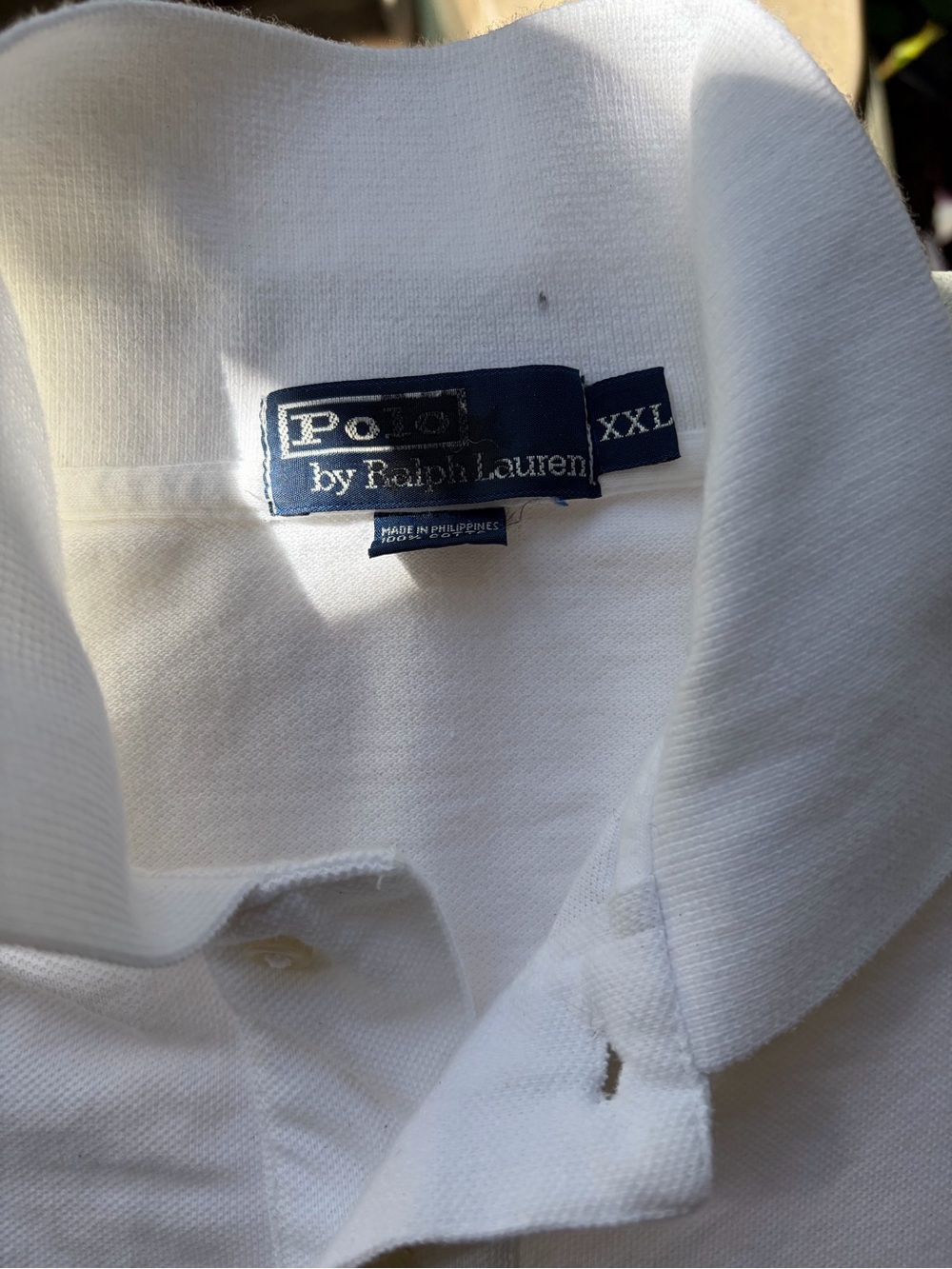 Polo Ralph Lauren Polo Mens XXL Classic Fit Short Sleeve Pique Pony Logo White - Picture 3 of 9